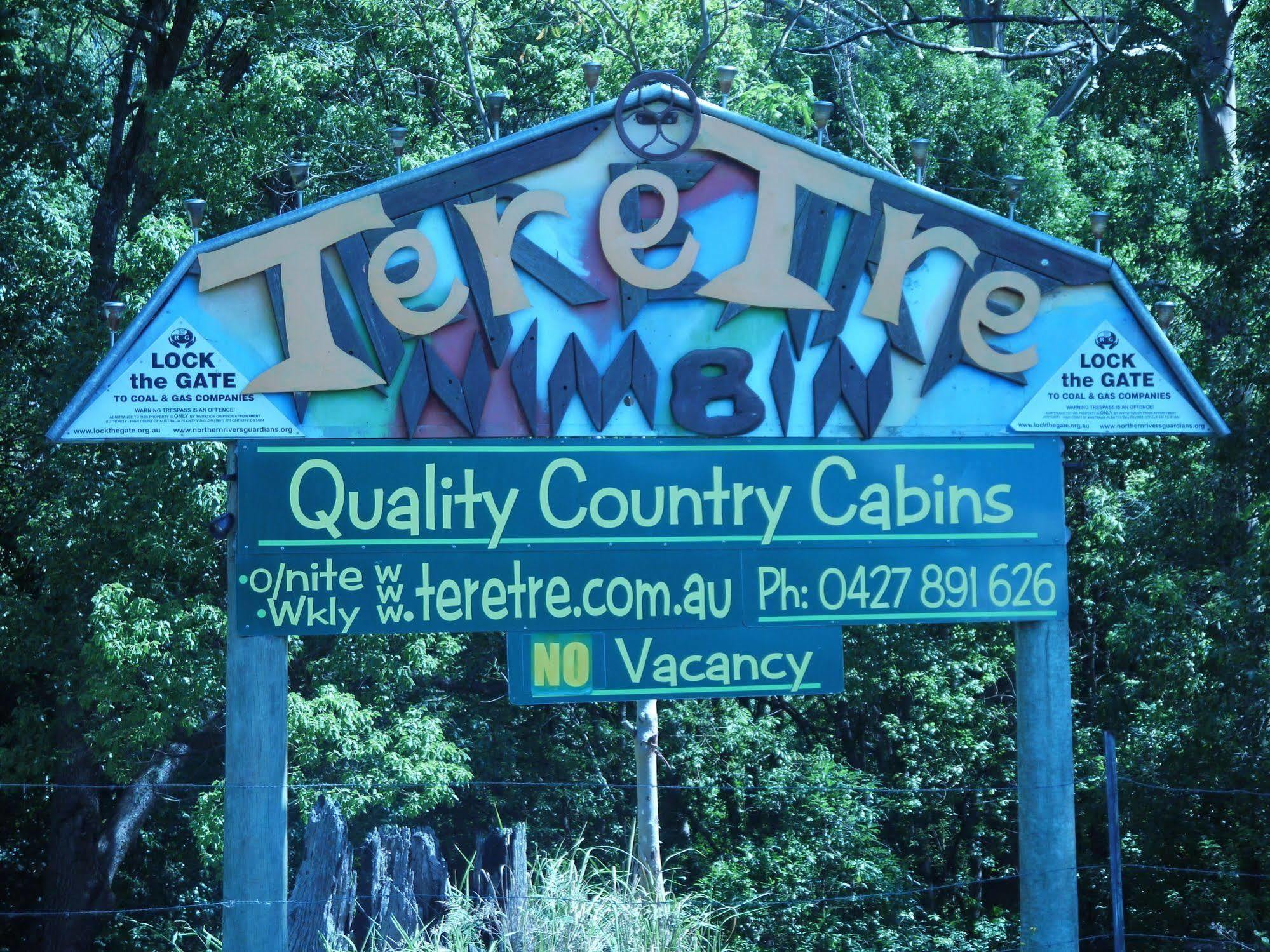Teretre Cabins Nimbin Villa Dış mekan fotoğraf